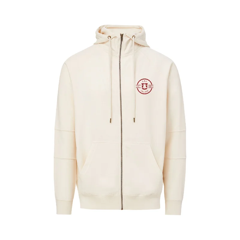 Men's Hoodies with High-Low HemlinesTERRY FULL ZIP HOODIE