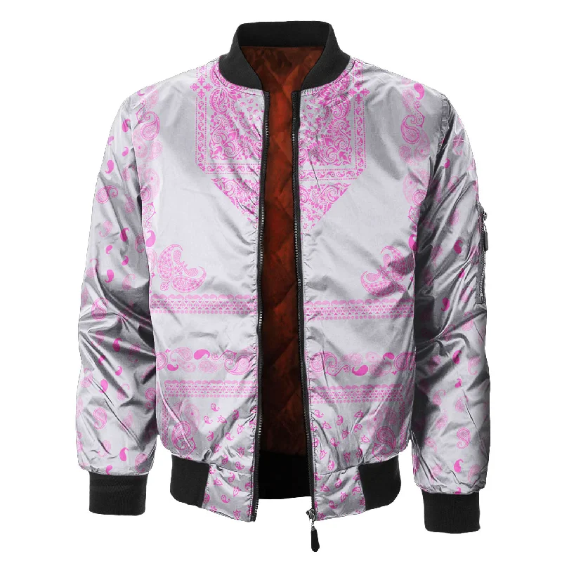 Casual Men's Bomber JacketsThink Pink Bomber Jacket