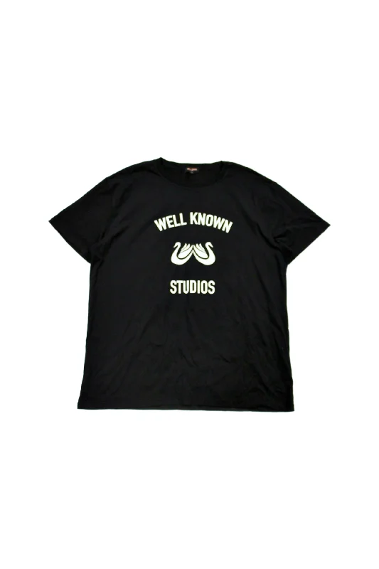 Men's Shirts with Surplice HemlinesWell Known Studios - Printed Tee