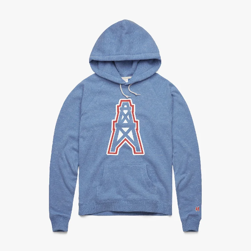 Luxurious Men's Cashmere HoodiesWomen's Oilers Football '80 Hoodie