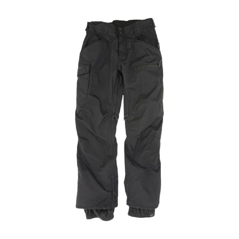 Men's Pants with Graphic PrintsBlack Solid Active Pants