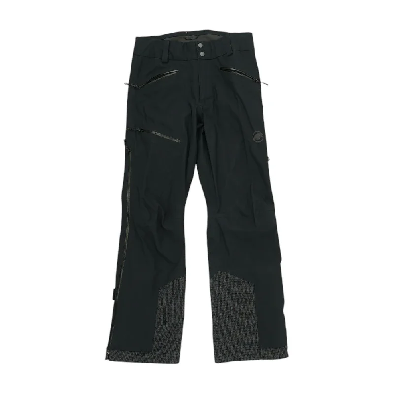 Men's Drawstring Pants for AdjustabilityBlack Solid Active Pants