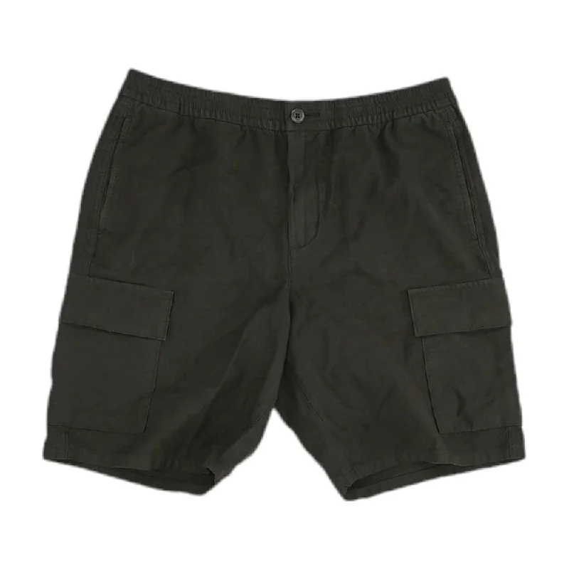 Comfortable Men's JoggersBlack Solid Cargo Shorts