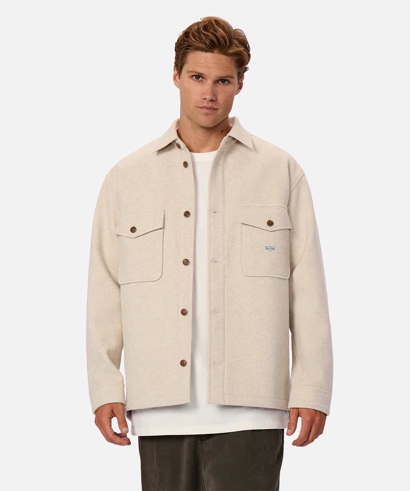 Stylish Men's Biker JacketsThe New Coleman Jacket - Oatmeal Melange