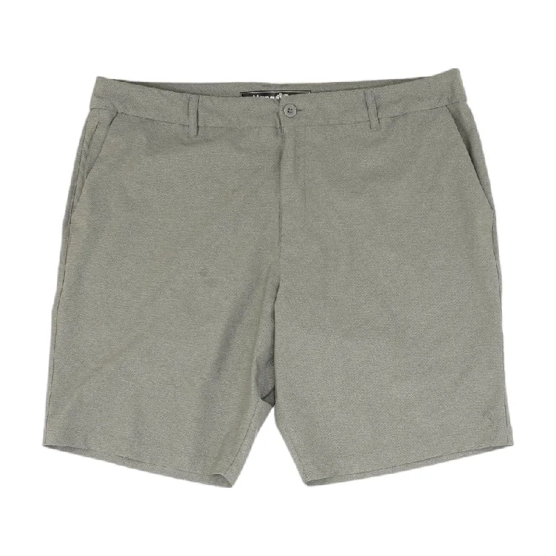 Men's Chino Shorts for Warm WeatherGray Herringbone Chino Shorts