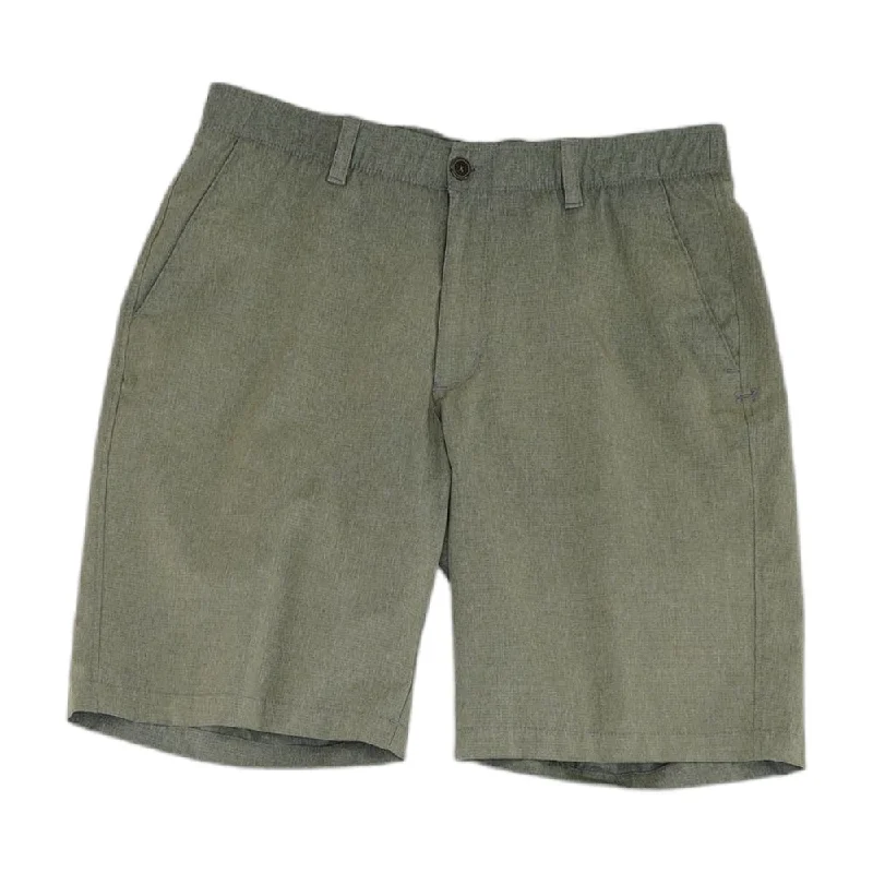 Lightweight Men's Linen PantsGray Solid Active Shorts