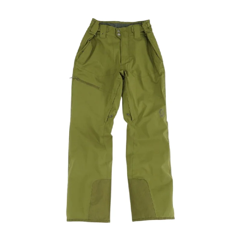 Men's Patterned Pants with StripesGreen Solid Active Pants