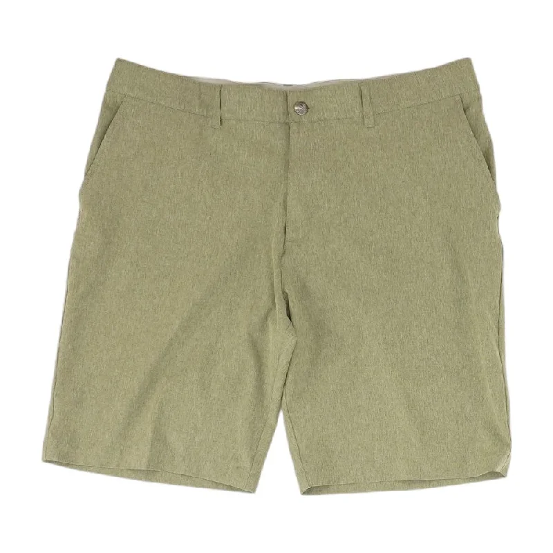 Men's Pants with Cargo PocketsGreen Striped Chino Shorts