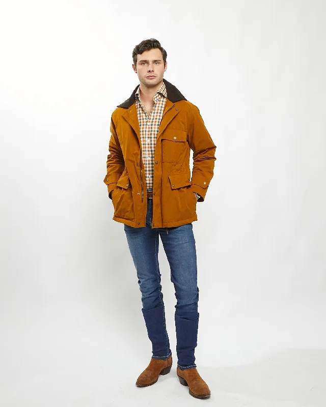 Men's Coats Made in ItalyJR Field Coat in British Tan Canvas