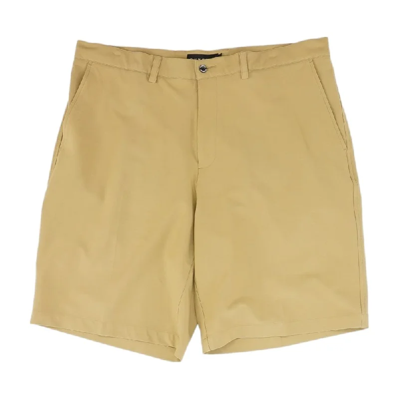 Men's Work Pants for Durability and ComfortKhaki Solid Active Shorts