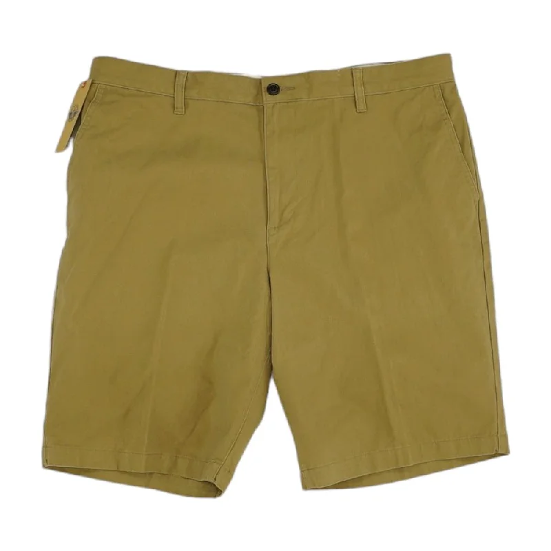 Men's Dress Pants for Special EventsKhaki Solid Chino Shorts