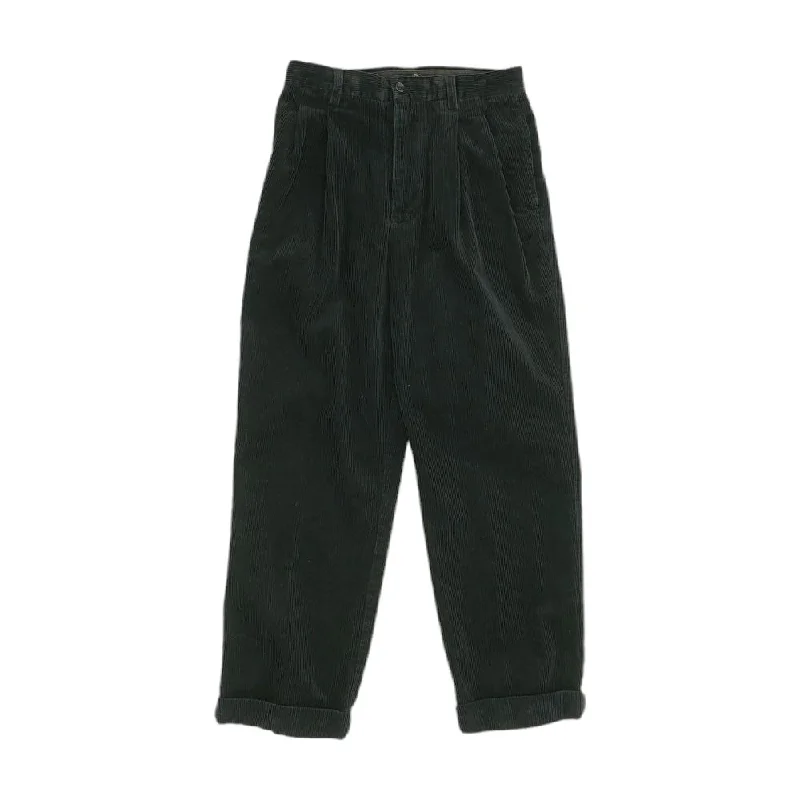 Men's Pants with Pleated FrontsNavy Solid Chino Pants