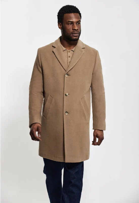 Unique Men's Flight JacketsNEW YORK Wool & Cashmere Overcoat