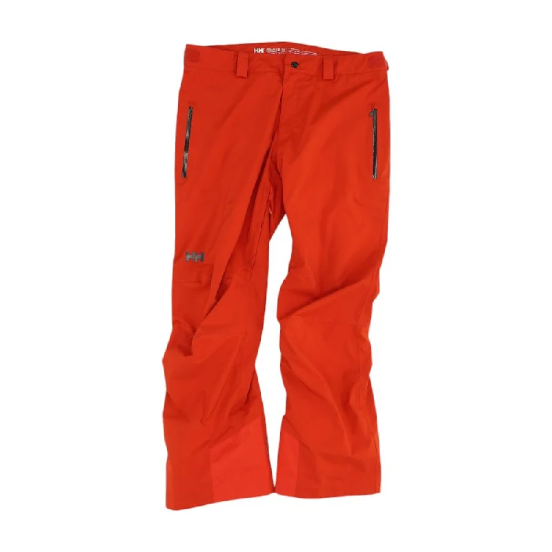 Men's Patterned Pants with PlaidsRed Solid Active Pants