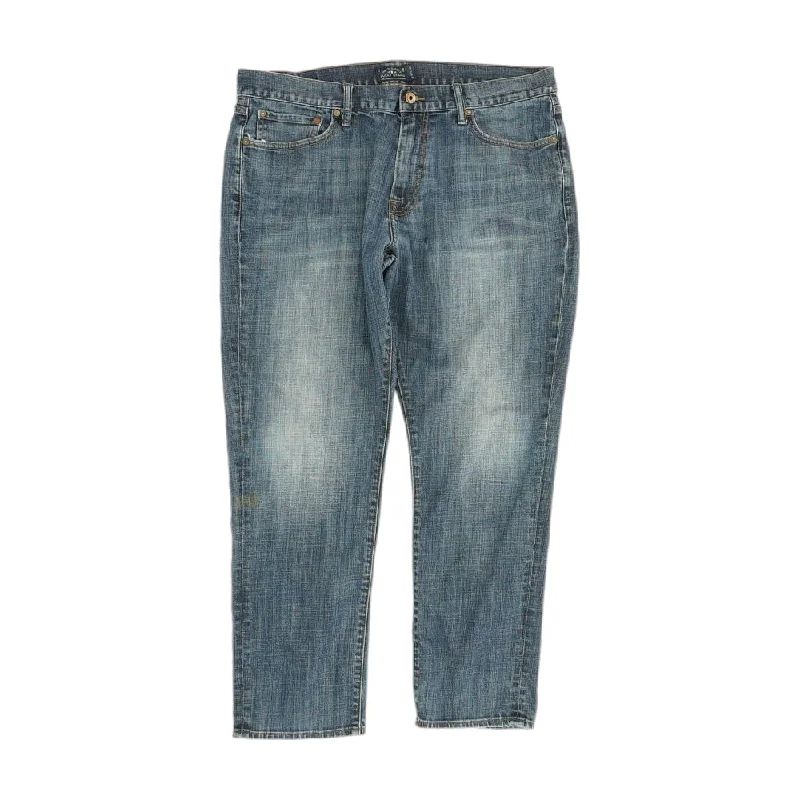 Men's Pants with Slant PocketsSolid Jeans