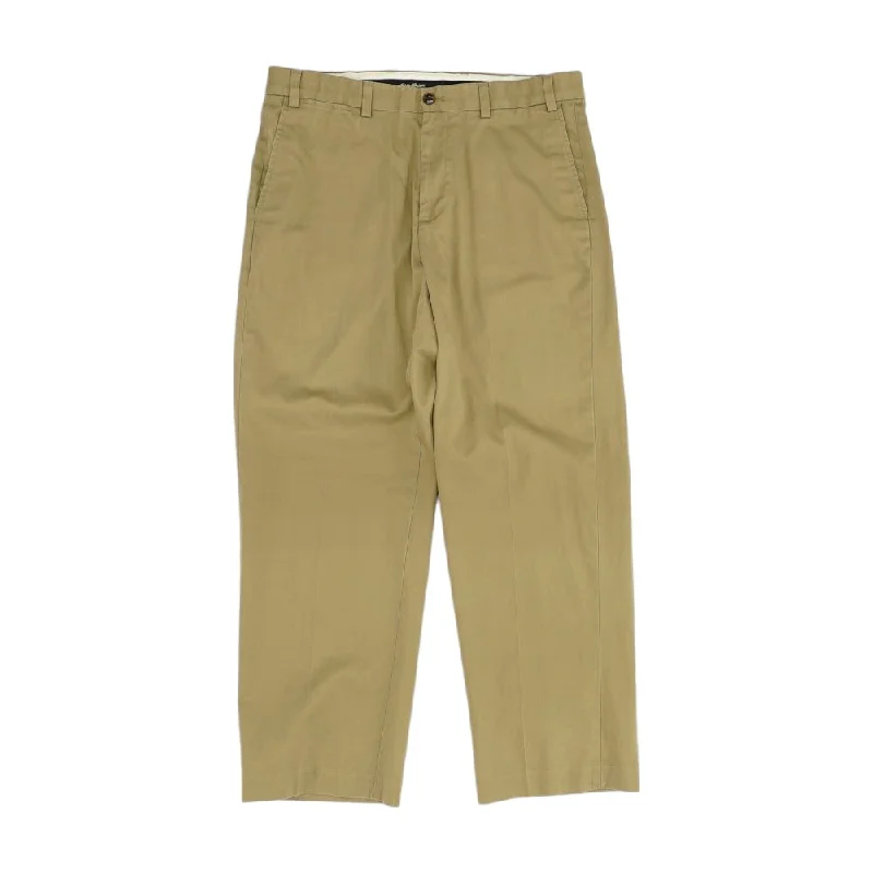 Men's Pants with Reflective Stripes for SafetyTan Solid Chino Pants