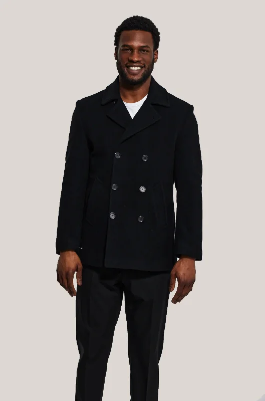 Designer Men's OvercoatsTEMPO Wool & Cashmere Peacoat