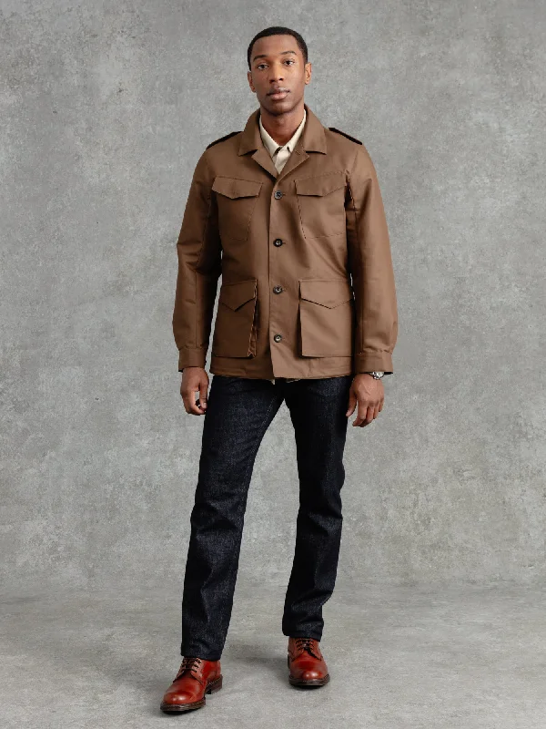 Men's Coats for Outdoor ActivitiesThe Revere Field Jacket - Cinnamon