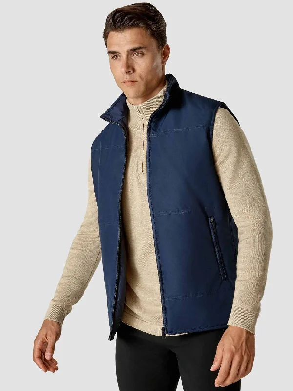 Men's Coats for Rainy WeatherUtility Vest Dark Navy