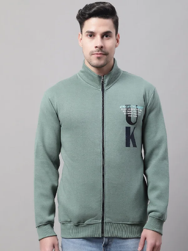 Ergonomic Men's SportswearMen Green Sweatshirt