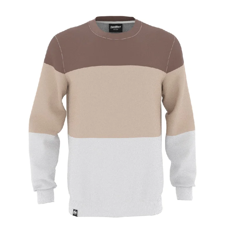 Short-Sleeve Breathable Men's SportswearCappuccino Sweatshirt