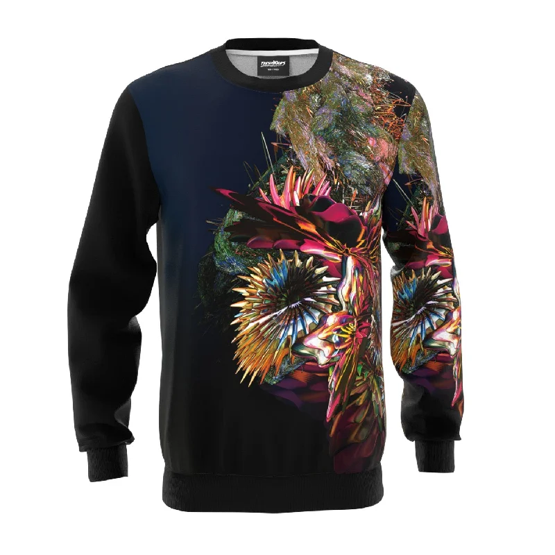 Ergonomic Fit Men's SportswearCoral Bouquet Sweatshirt