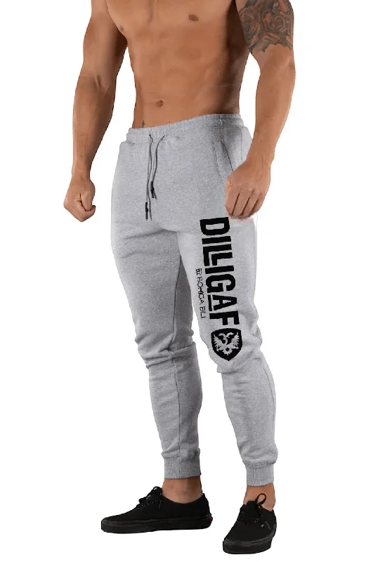 Men's Patterned Pants with ChecksDilligaf Signature Sweatpant