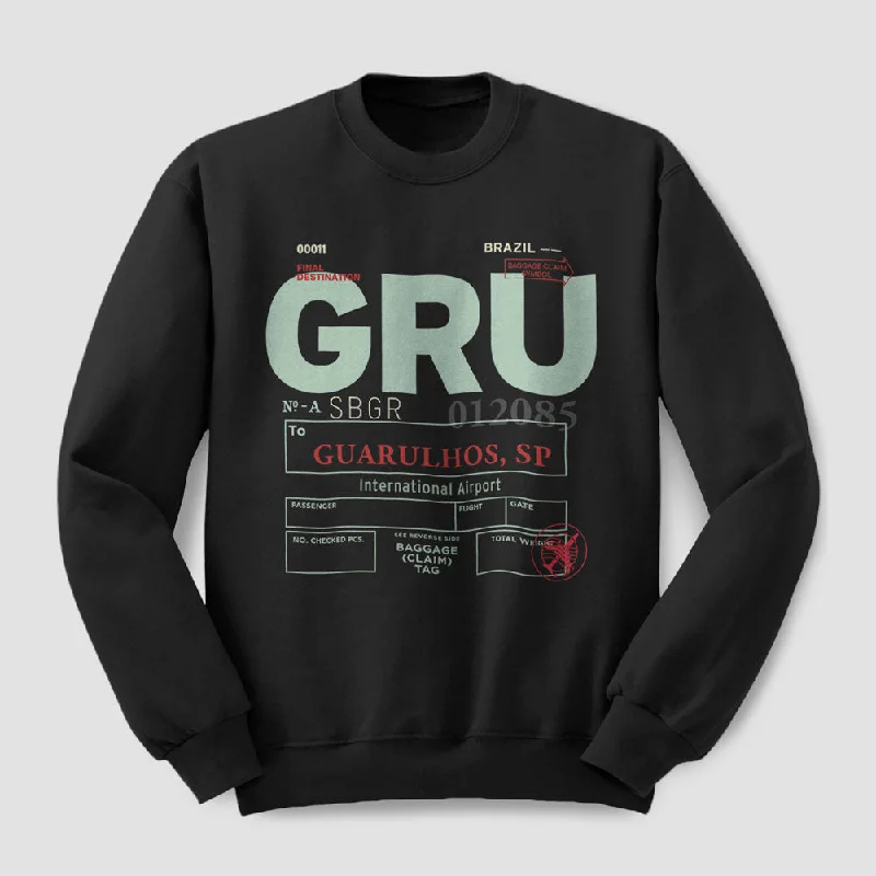 Long-Sleeve Men's SportswearGRU Code - Sweatshirt