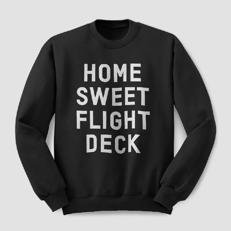 Cool and Breathable Men's SportswearHome Sweet Flight Deck - Sweatshirt