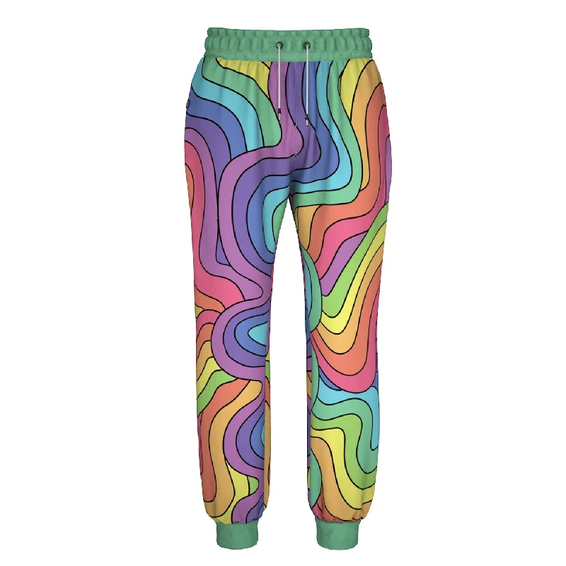 Men's Velcro-Closure Pants for ConvenienceLost Clown Sweatpants