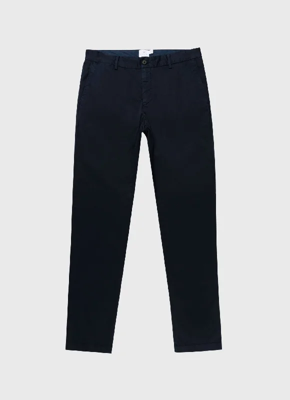 Men's Bootcut Jeans for a Flattering ShapeMen's Slim Fit Chino in Navy