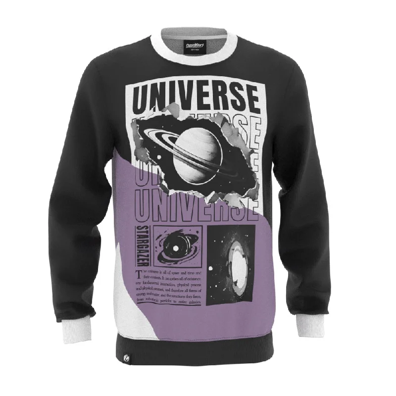 Long-Sleeve Moisture-Wicking Men's SportswearMr.Universe Sweatshirt