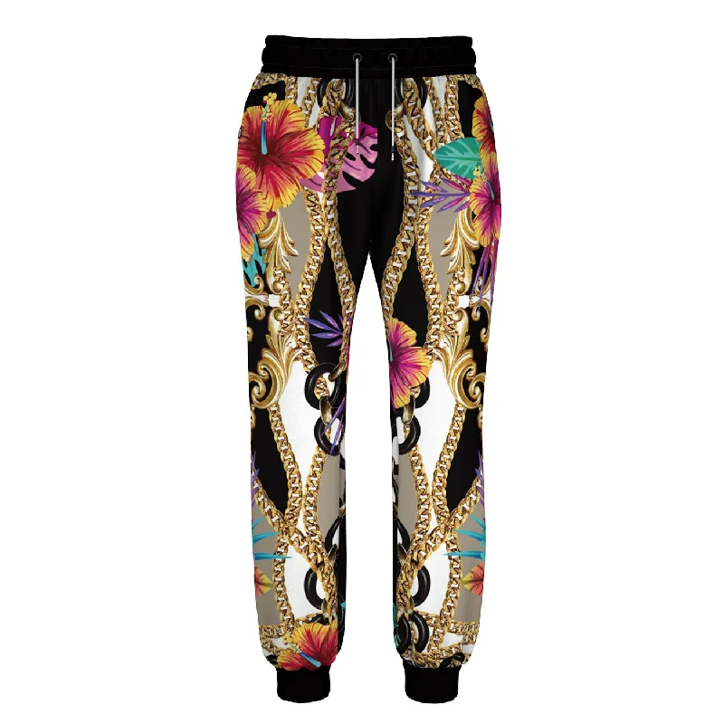 Men's Dress Pants for Special OccasionsNeon Baroque Sweatpants