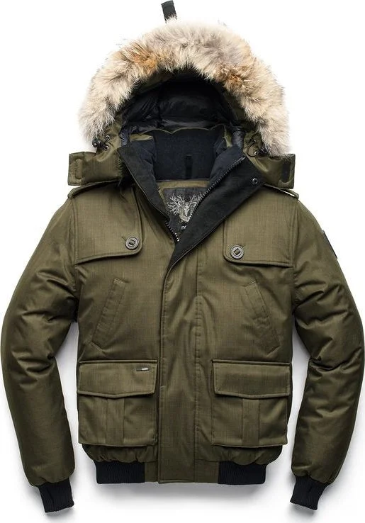 Men's Coats with Hidden PocketsCartel Bomber Down Jacket - Men's|-|Manteau aviateur en duvet Cartel - Homme