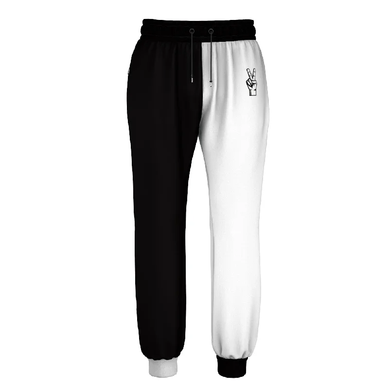 Men's Party Pants for a Fun Night OutPeace Sign Sweatpants