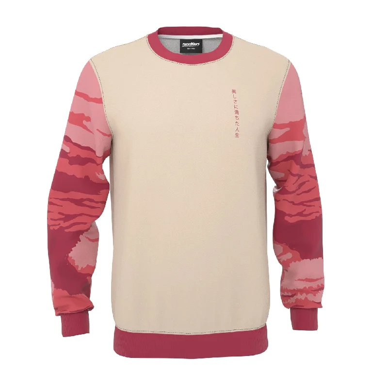 Slim-Fit Athletic Men's SportswearSakura Blossom Sweatshirt