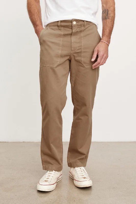 Men's Sweatpants for LoungingTOBY SANDED TWILL PANT