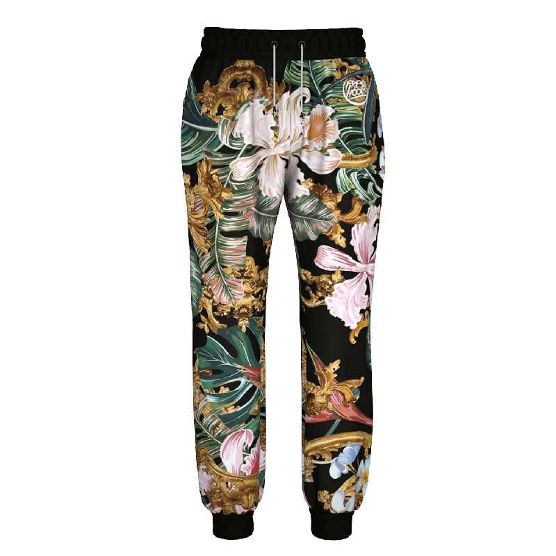 Men's Board Shorts for SurfingTropical Baroque Sweatpants