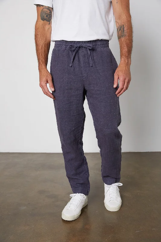 Men's Pants with Slant PocketsVANN LINEN PANT