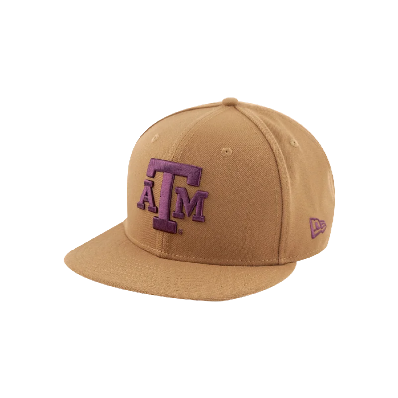 Texas A&M Khaki Color Pack Flatbill Hat