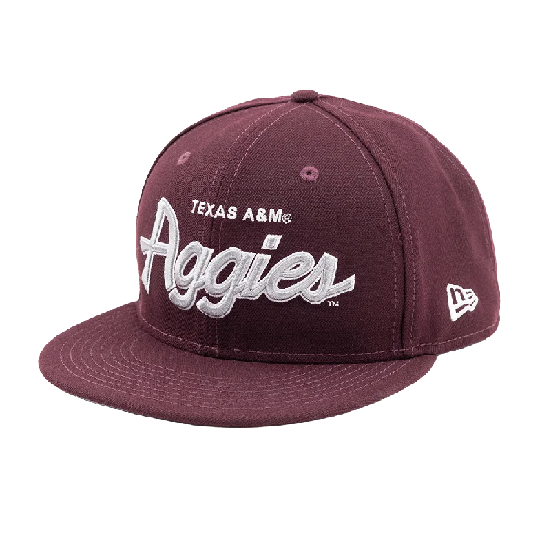 Texas A&M Script Aggies OTC Flatbill Hat