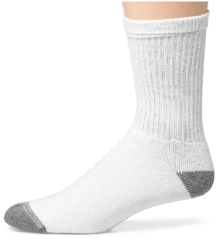 Hanes Classics Men's Big & Tall Crew Socks 6-Pack