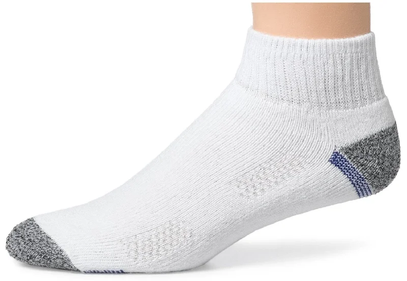 Hanes Men's 4-Pack Comfort Cool Ankle Socks