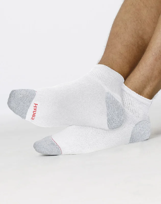 Hanes Men's Full Cushion Ankle Socks 3 Pairs