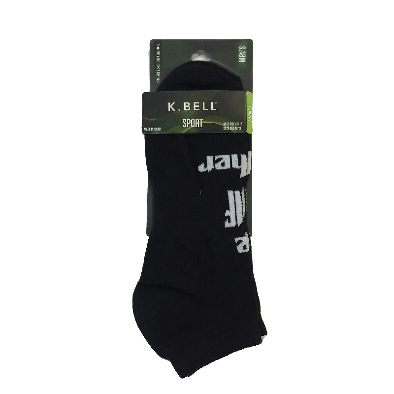 K. Bell Men`s Golf No Show Socks