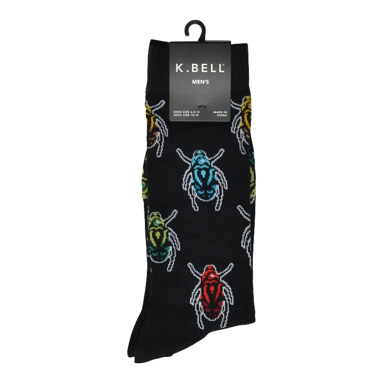 K. Bell Men`s Novelty Crew Socks